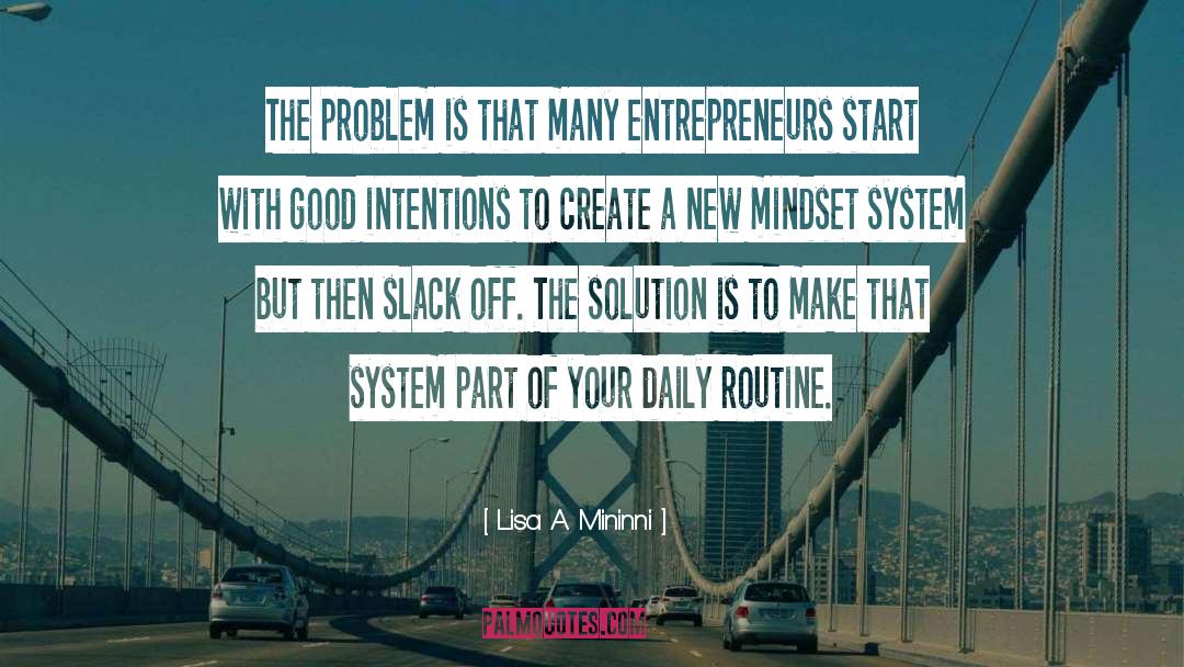 Business Start Up quotes by Lisa A. Mininni