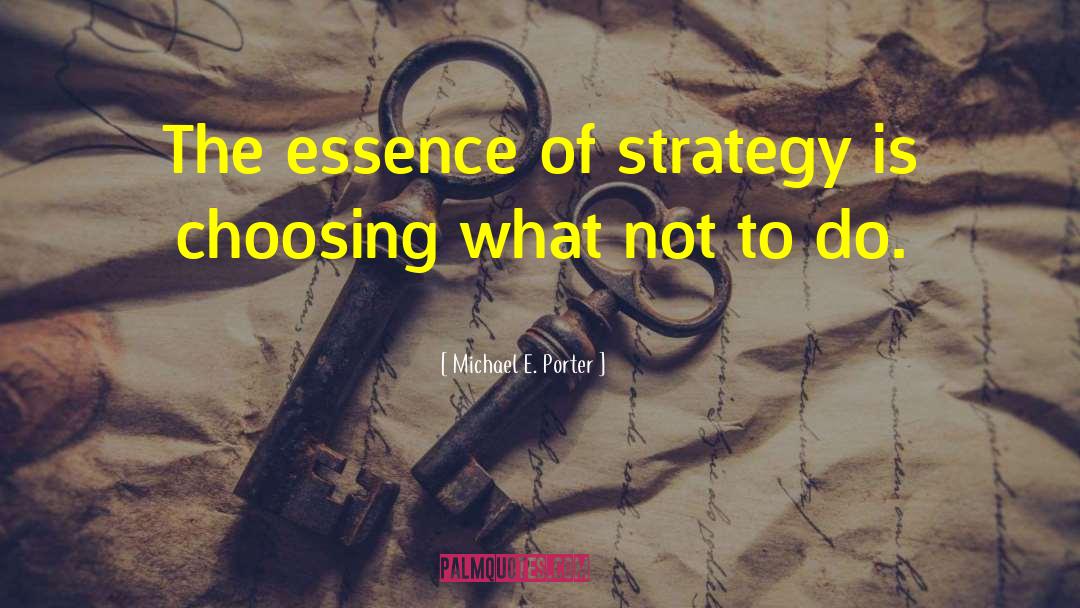 Business Strategy quotes by Michael E. Porter