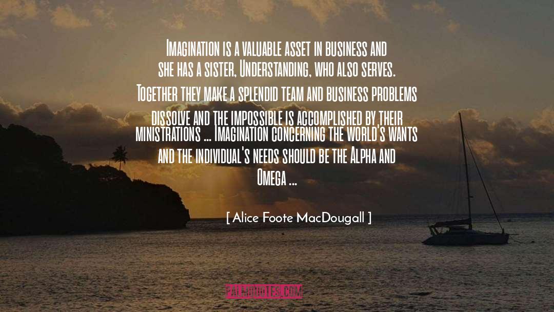 Business Team quotes by Alice Foote MacDougall