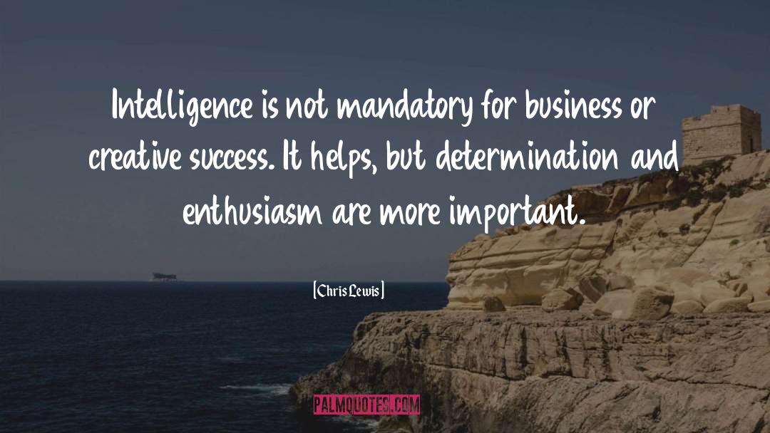 Business Team quotes by Chris Lewis