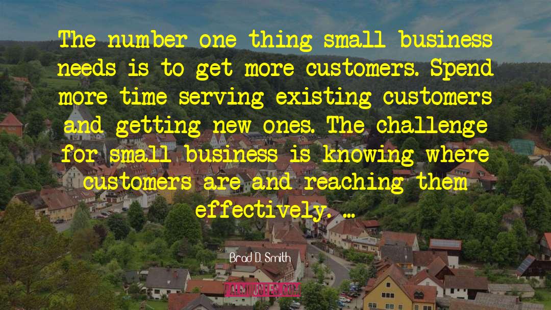 Business Trips quotes by Brad D. Smith