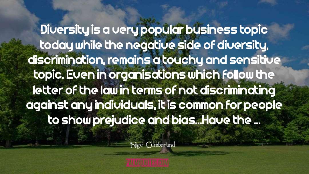 Business Wisdom quotes by Nigel Cumberland