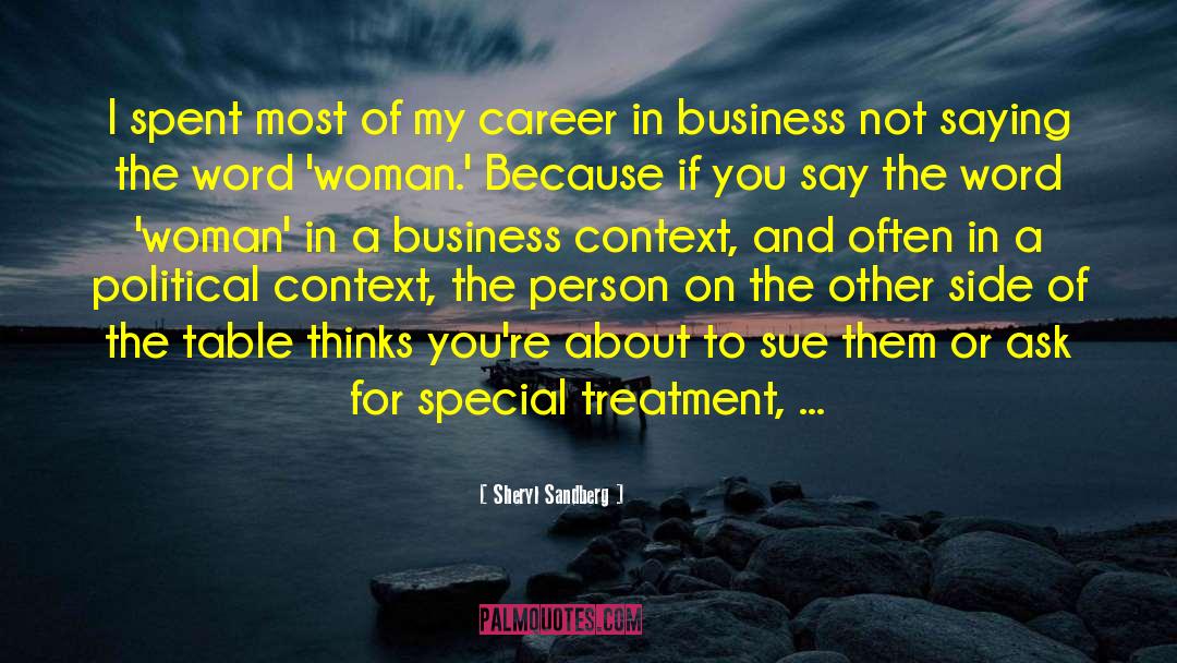 Business Woman quotes by Sheryl Sandberg