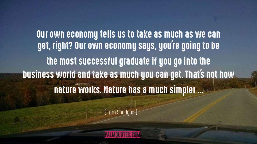 Business World quotes by Tom Shadyac