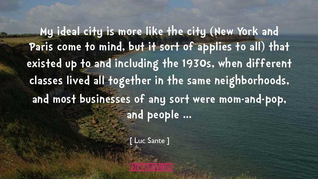 Businesses quotes by Luc Sante