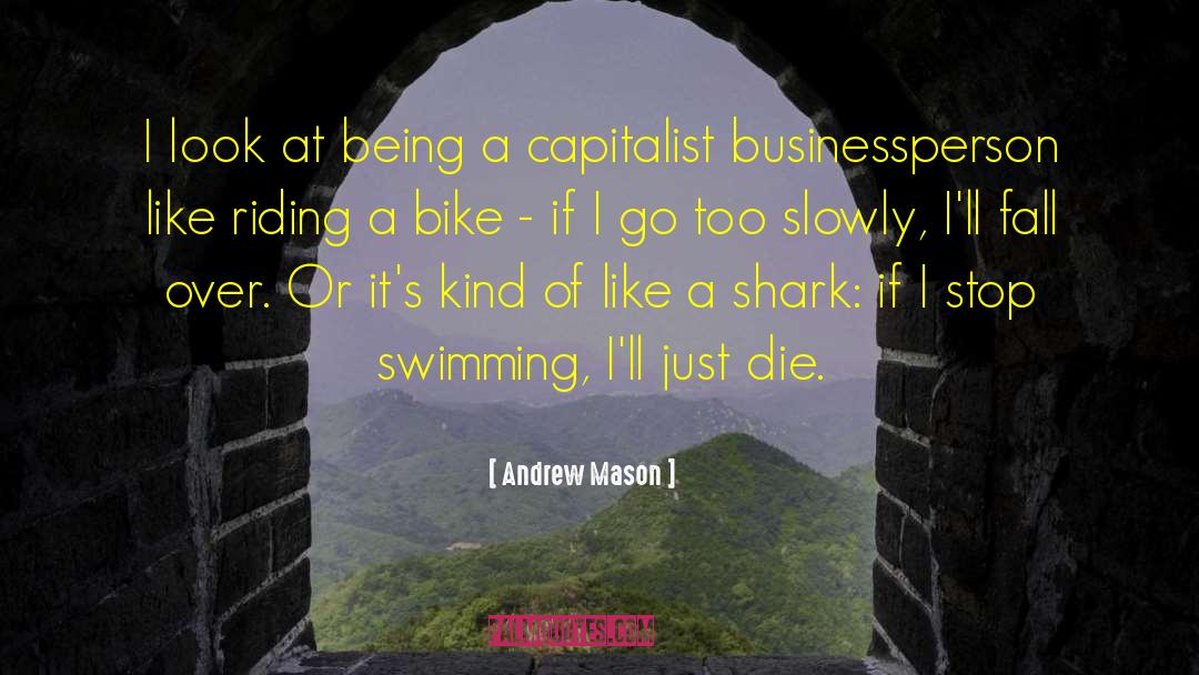 Businessperson quotes by Andrew Mason
