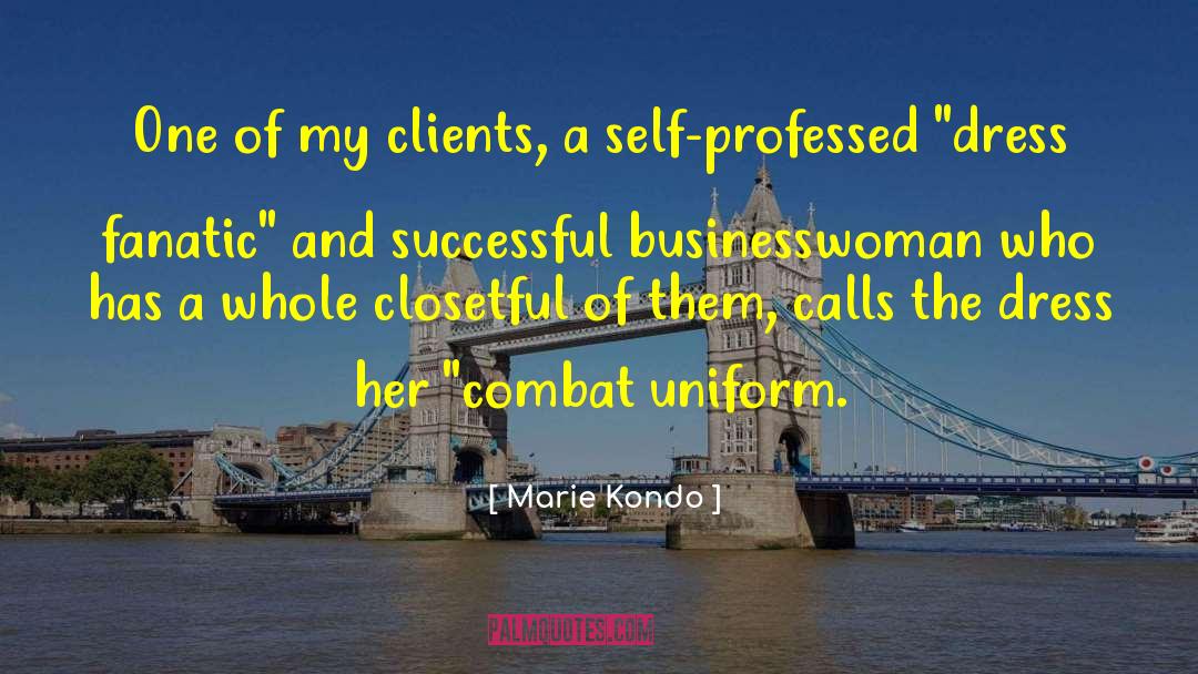 Businesswoman quotes by Marie Kondo