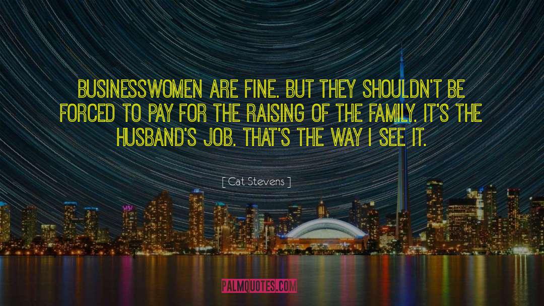 Businesswomen quotes by Cat Stevens