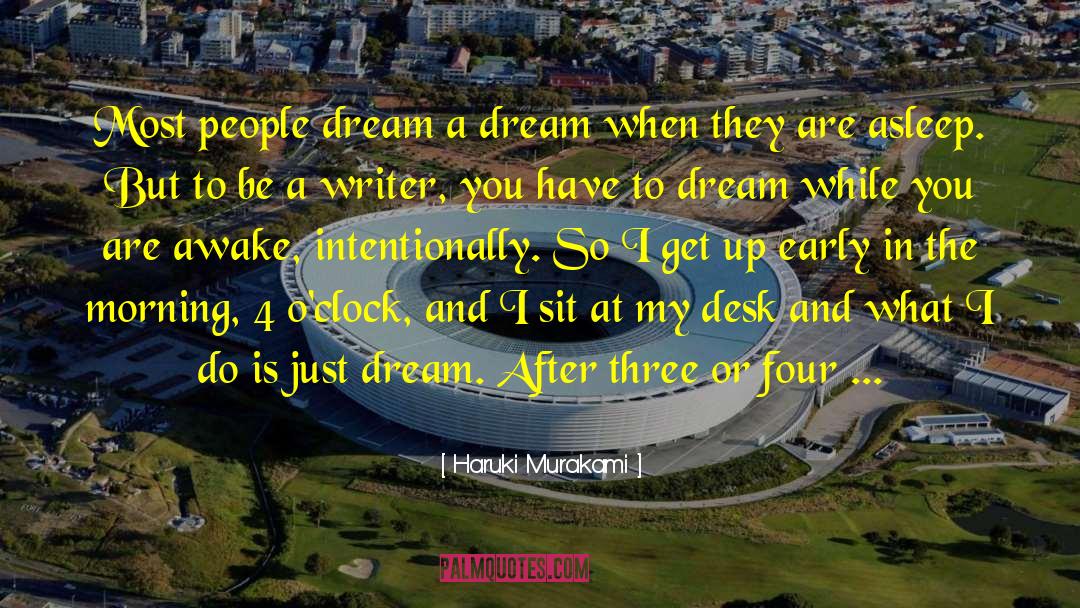 Bussinger Dream quotes by Haruki Murakami