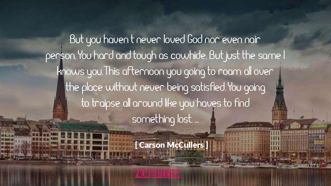 Bust quotes by Carson McCullers