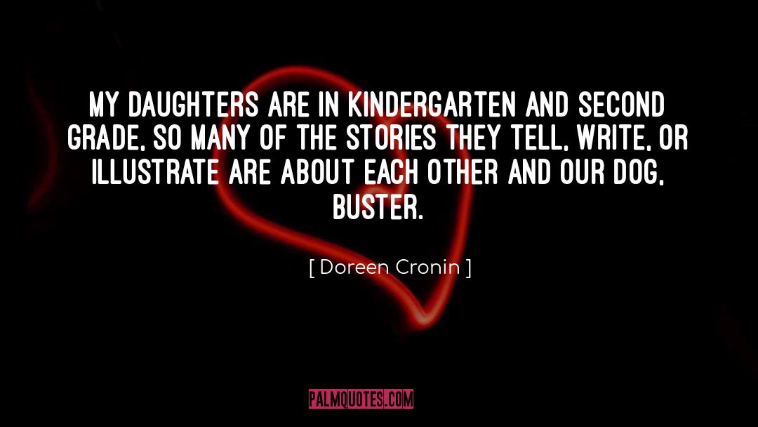Buster quotes by Doreen Cronin