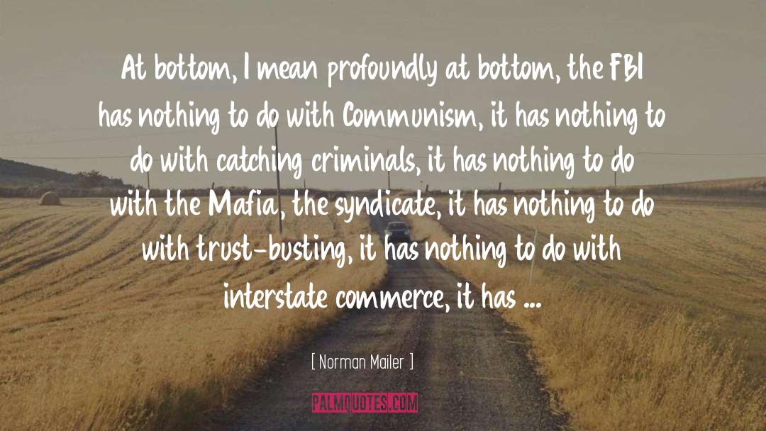 Busting quotes by Norman Mailer