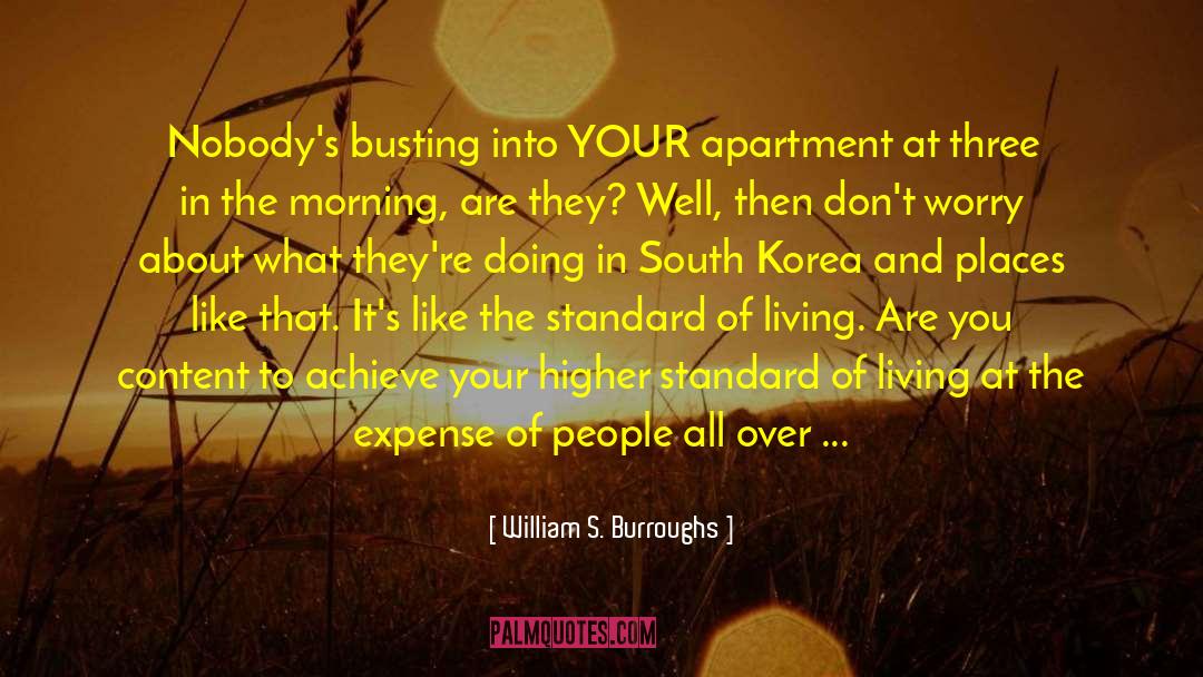 Busting quotes by William S. Burroughs