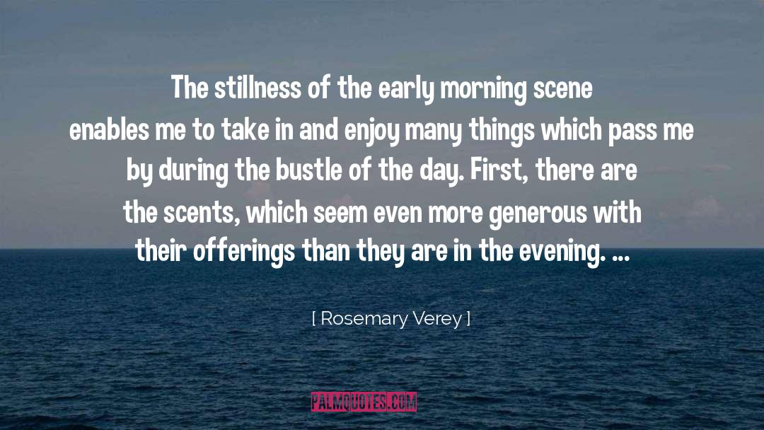 Bustle quotes by Rosemary Verey