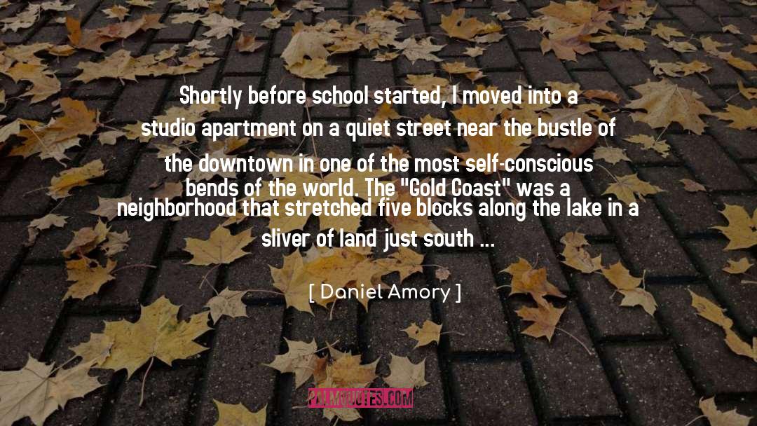 Bustle quotes by Daniel Amory