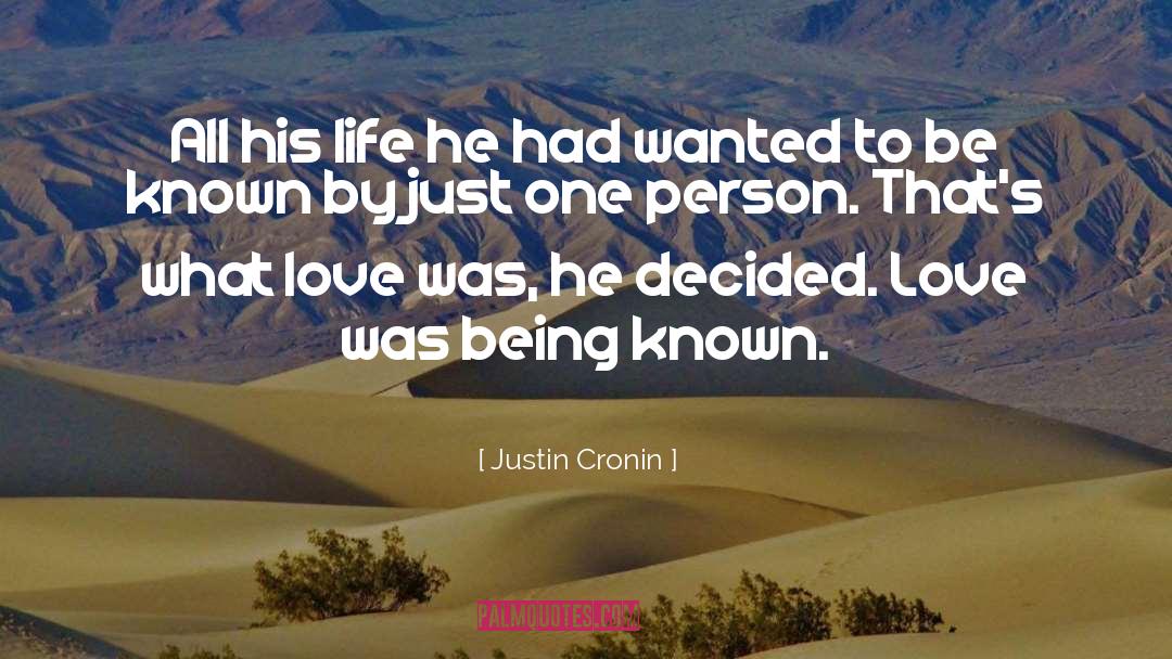 Busy Person quotes by Justin Cronin