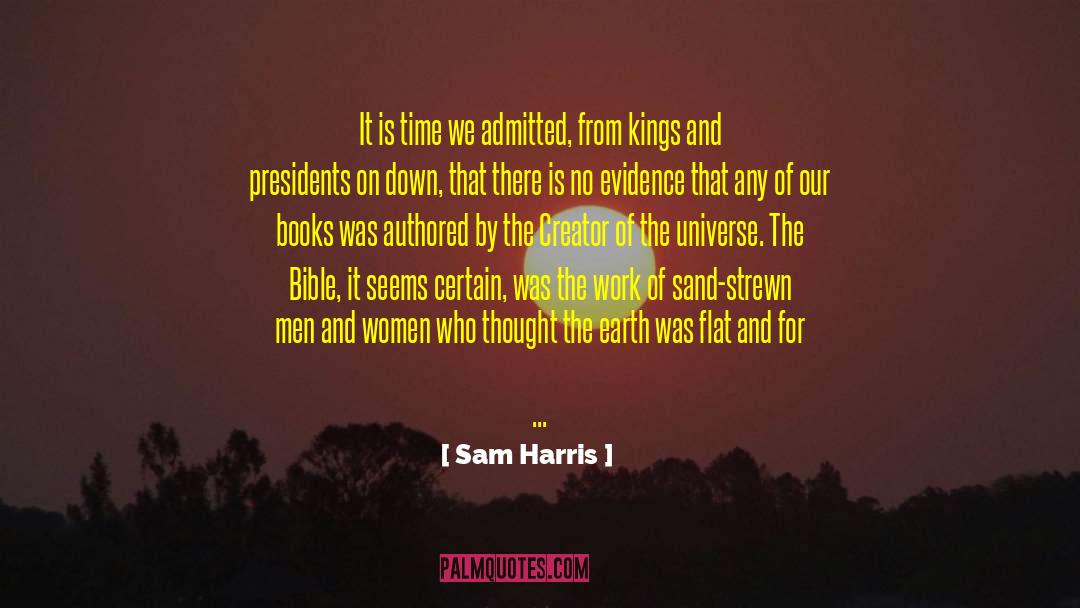 Busy Work quotes by Sam Harris