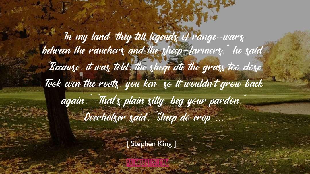 But Your Land Is Beautiful quotes by Stephen King
