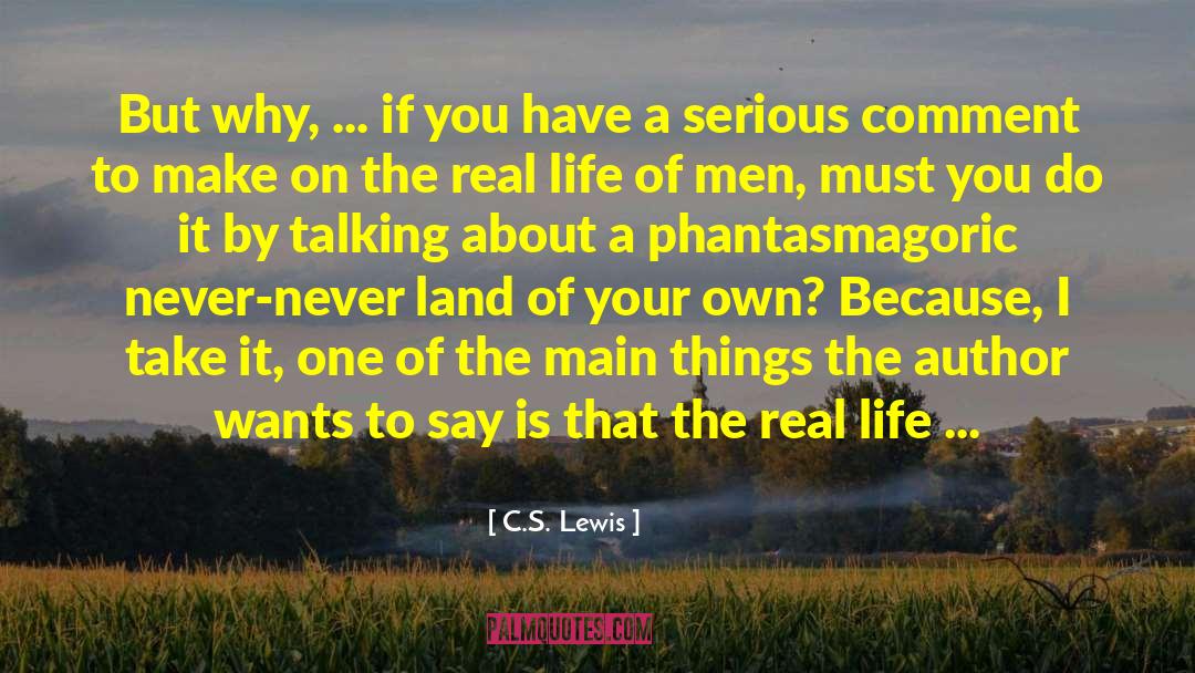 But Your Land Is Beautiful quotes by C.S. Lewis