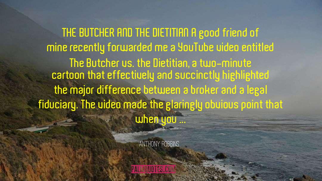 Butcher Shop quotes by Anthony Robbins
