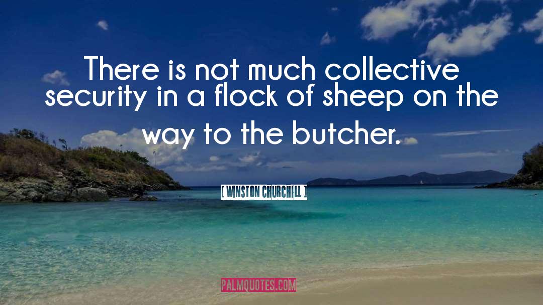 Butchers quotes by Winston Churchill