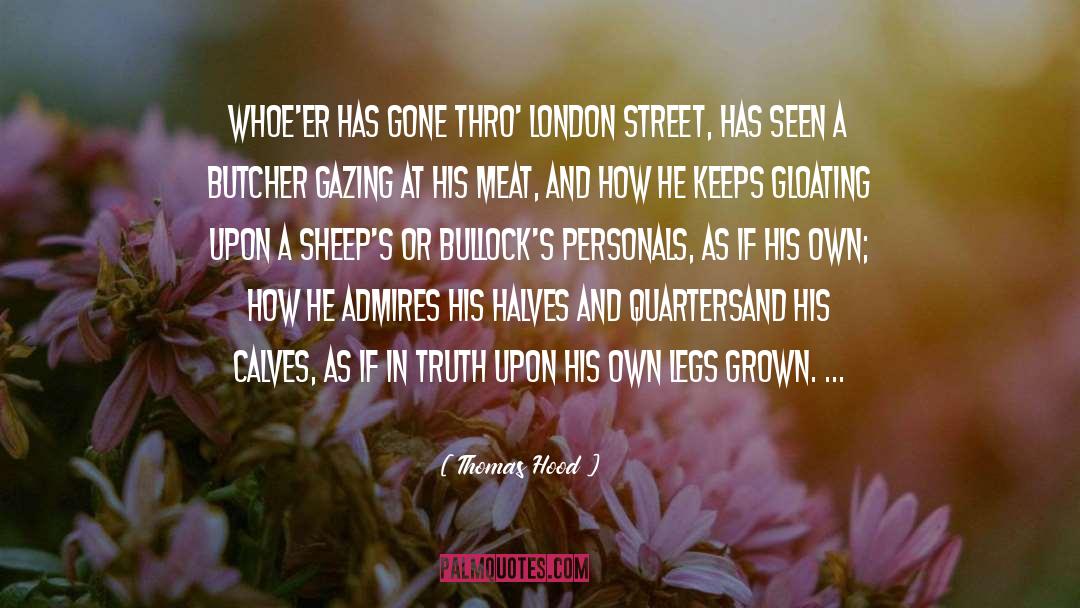 Butchers quotes by Thomas Hood