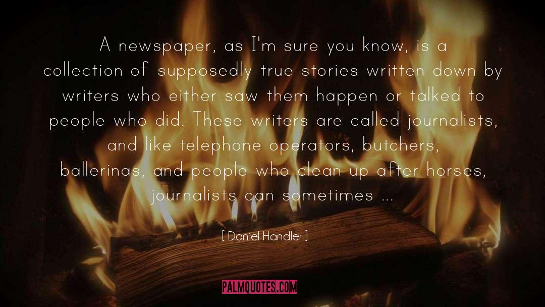 Butchers quotes by Daniel Handler