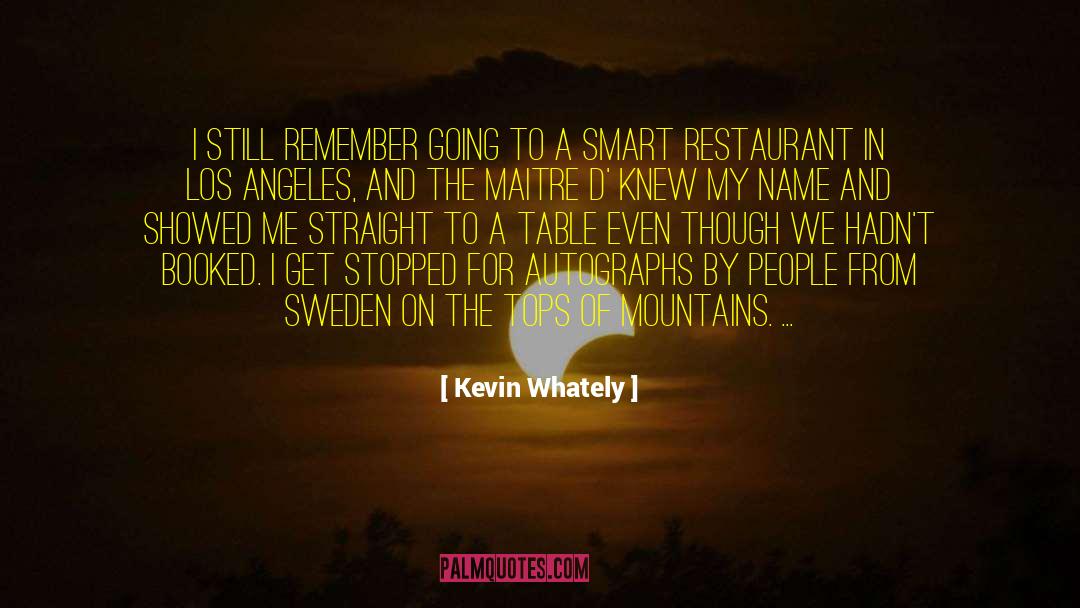 Butchery Restaurant quotes by Kevin Whately