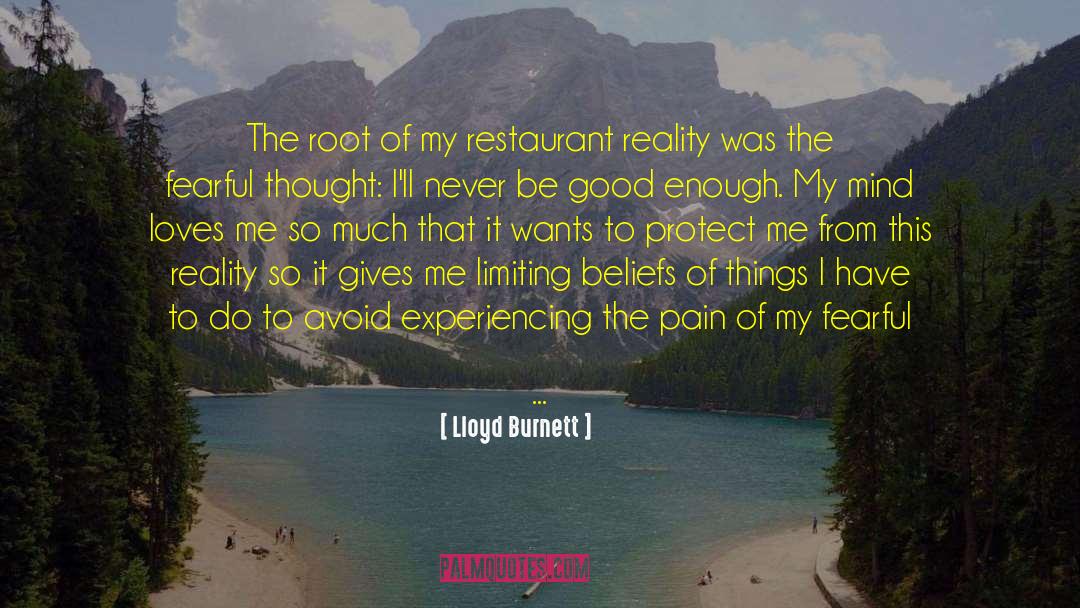 Butchs Restaurant quotes by Lloyd Burnett