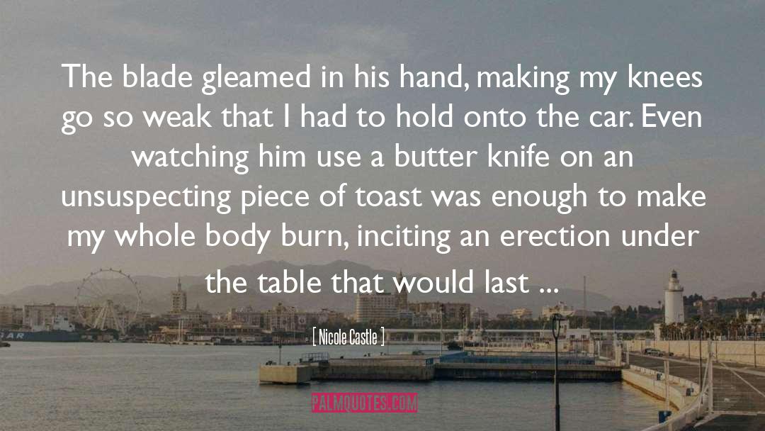 Butter Knife quotes by Nicole Castle