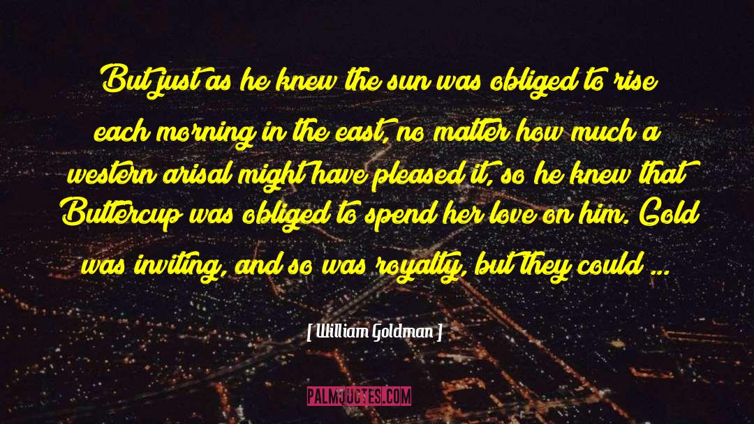 Buttercup quotes by William Goldman