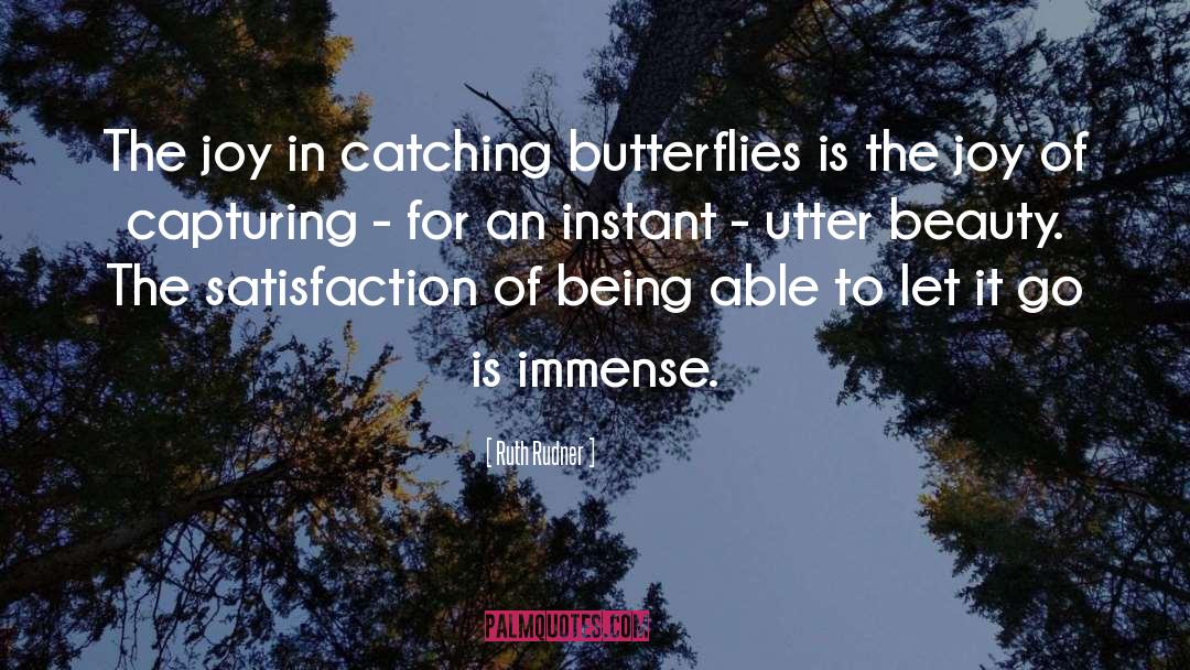 Butterflies quotes by Ruth Rudner