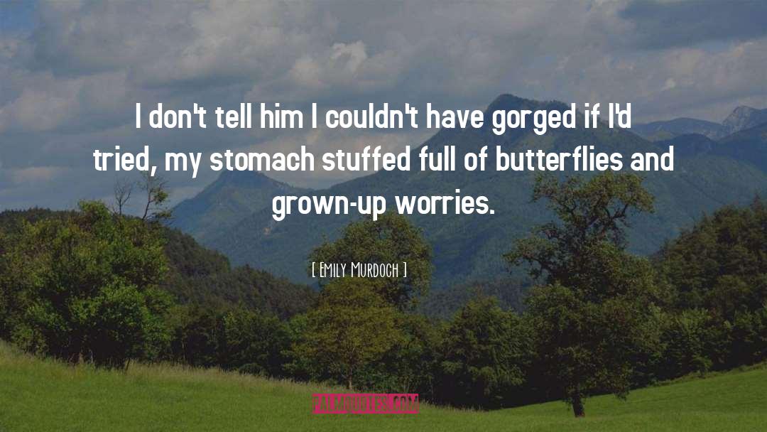 Butterflies quotes by Emily Murdoch