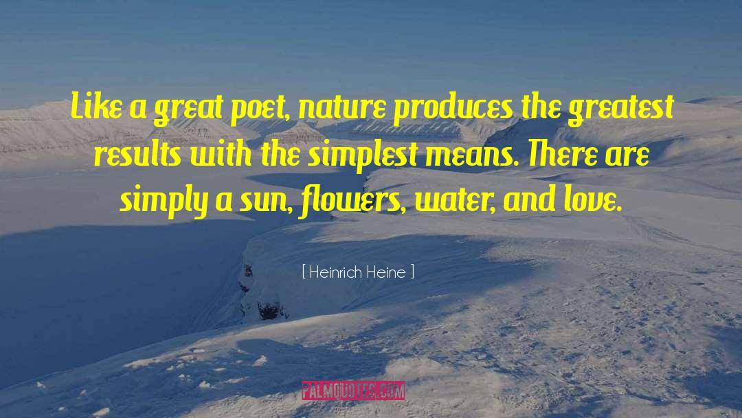 Butterfly And Flower Love quotes by Heinrich Heine