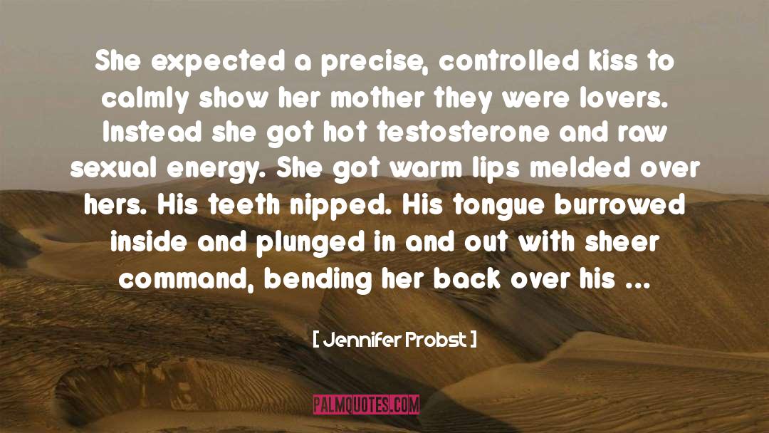 Butterfly Kiss quotes by Jennifer Probst