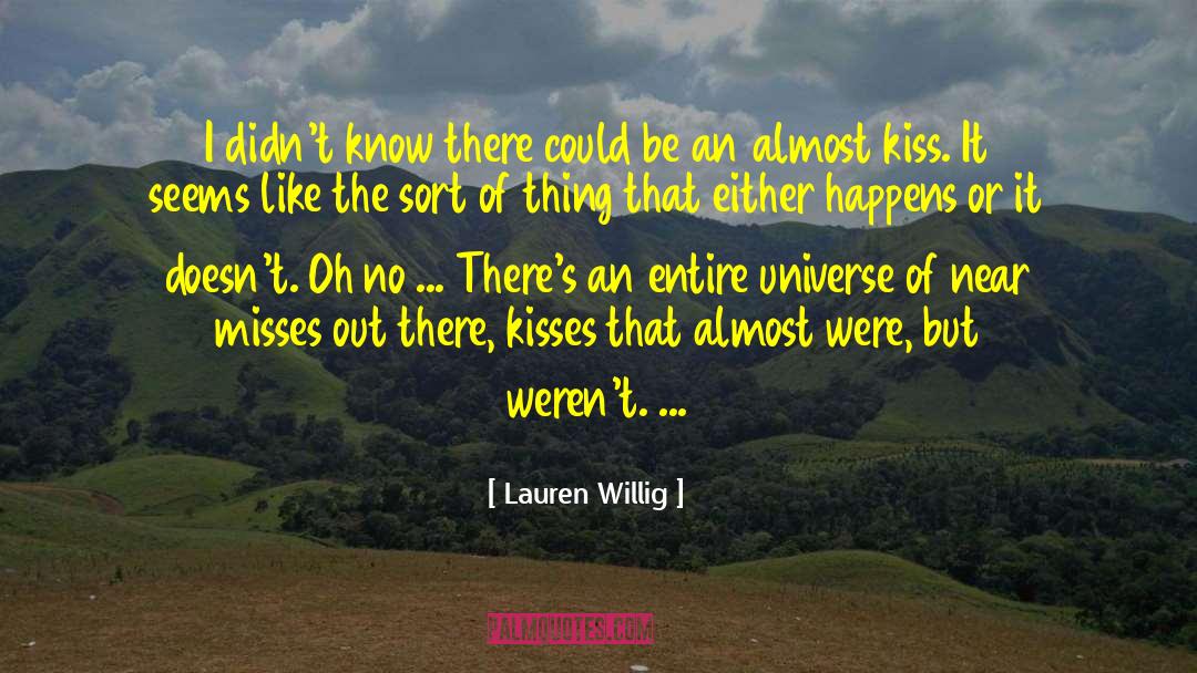 Butterfly Kisses quotes by Lauren Willig
