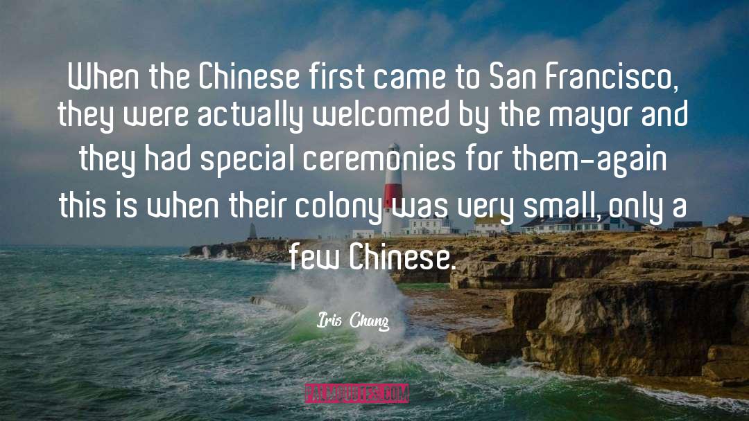 Butterfoss San Francisco quotes by Iris Chang