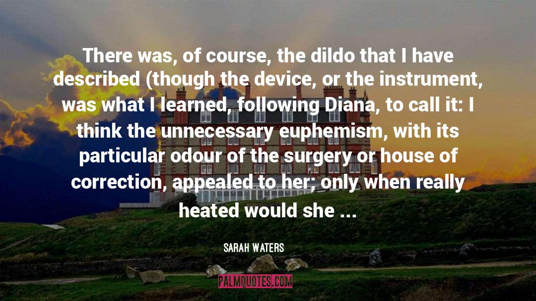 Buttocked quotes by Sarah Waters