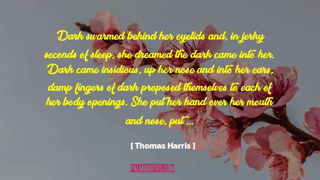 Buttocks quotes by Thomas Harris