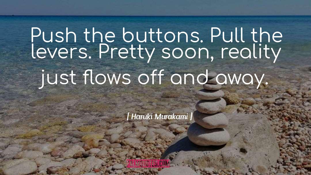 Buttons quotes by Haruki Murakami