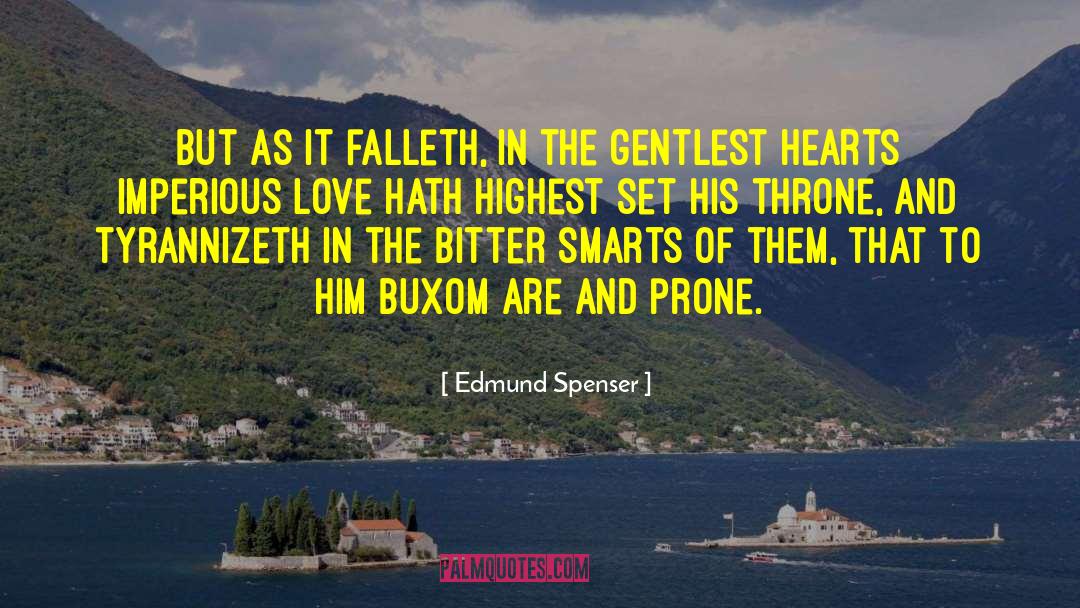 Buxom quotes by Edmund Spenser