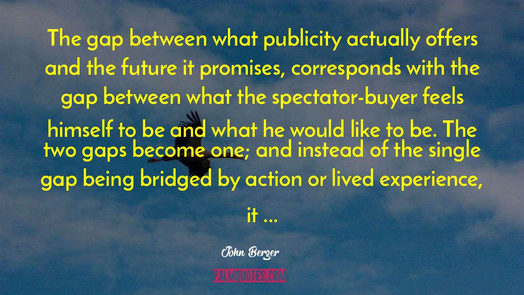 Buyer quotes by John Berger