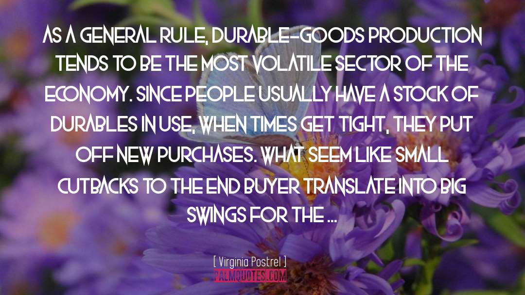 Buyer quotes by Virginia Postrel