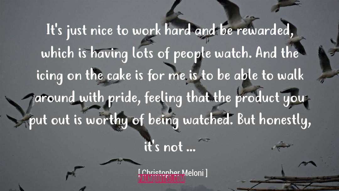 Buying A Cake quotes by Christopher Meloni