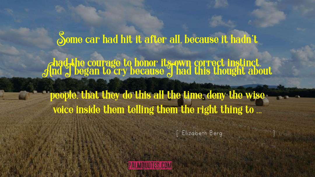 Buying A Car quotes by Elizabeth Berg