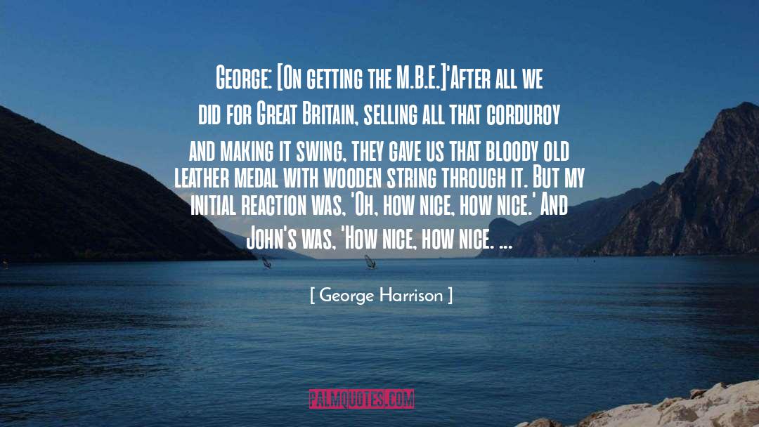 Buying And Selling quotes by George Harrison