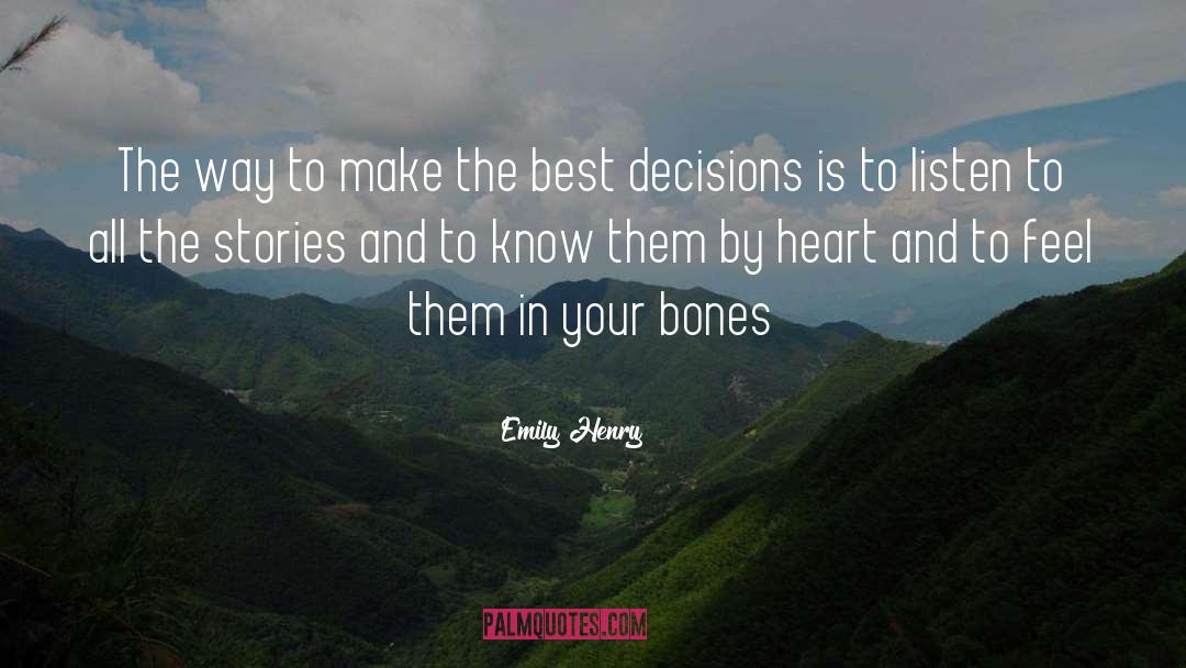 Buying Decision quotes by Emily Henry