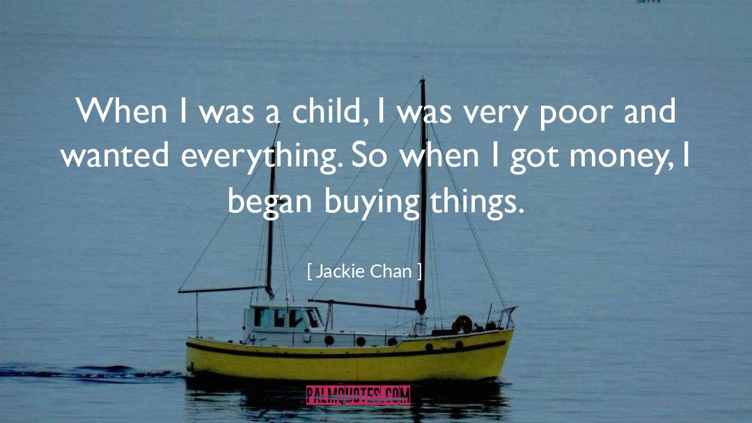 Buying Things quotes by Jackie Chan