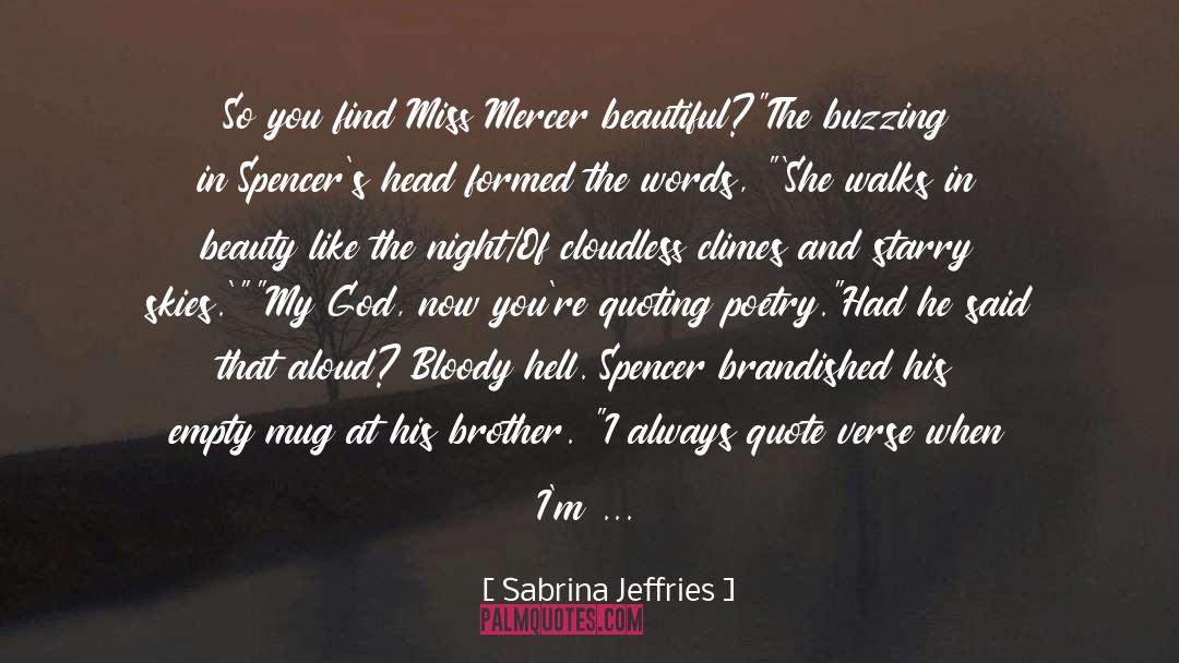 Buzzing quotes by Sabrina Jeffries