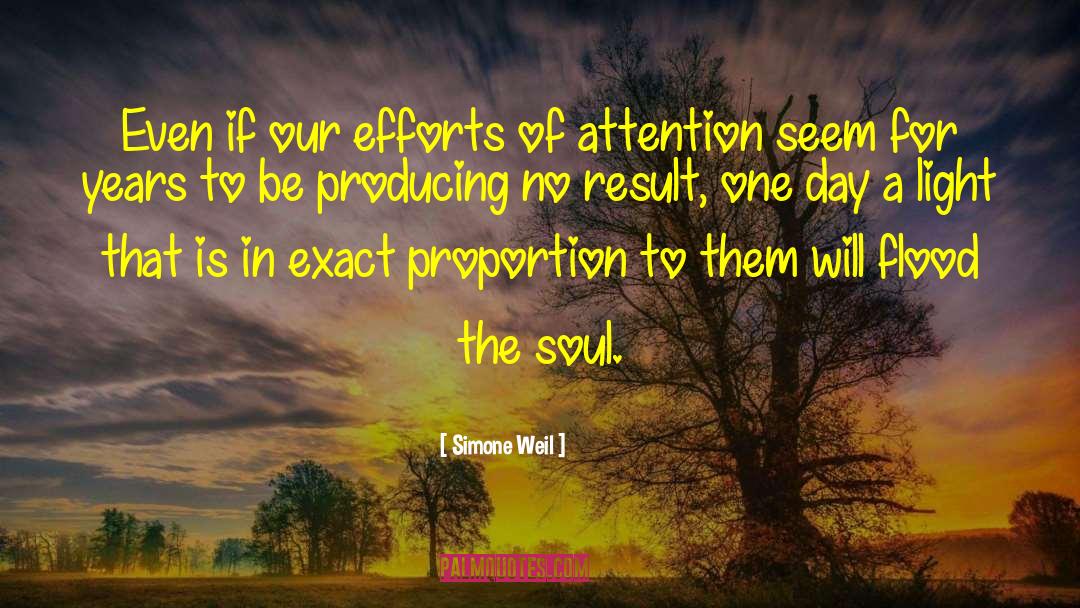Bwtter Efforts quotes by Simone Weil